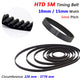 HTD 5M Timing Belt Closed Loop — 5mm Pitch, 10mm & 15mm Width for CNC & 3D Printer