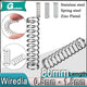 80mm Long Compression Spring 3mm - 30mm Diameter，Pressure- coiled springs