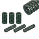 Green Heavy load Compression Die Spring 6-18mm Diameter & Up To 300mm Long