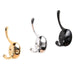 1/10 PACK Coat Hooks Rack Robe Wall Door Dress Bathroom Clothes Hangers
