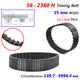 H Timing Belt 25mm Wide | 12.7mm Pitch Closed Loop Drive Belt for CNC & Industrial