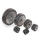 Module 2.5 Spur Gear 10T-120T Teeth Flat Gear Motor Transmission Gear 45# Steel