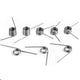 Torsion Spring (pack of 10), 2.5mm wire diameter, 12mm - 30mm OD, Right spring