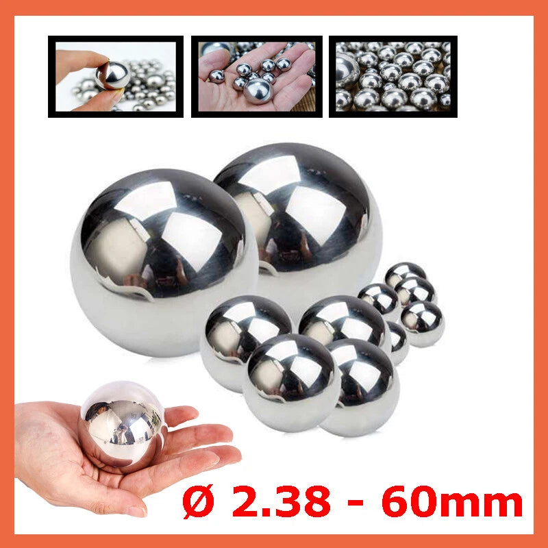 Industrial Rolling Roller Beads 316 Stainless Steel Ball Bearings ALL SIZES