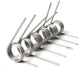 Torsion Spring (pack of 10), 1.4mm wire diameter, 7mm - 15mm OD, Right spring