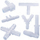 Plastic Pagoda Tubes Reducer Joint 2 3 4Way Hose Connector Tube Splitter Fitting