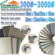 Dry&Wet Sandpaper Foam Sanding Sheets Sand Paper Poli Flocking 300~3000 Grit