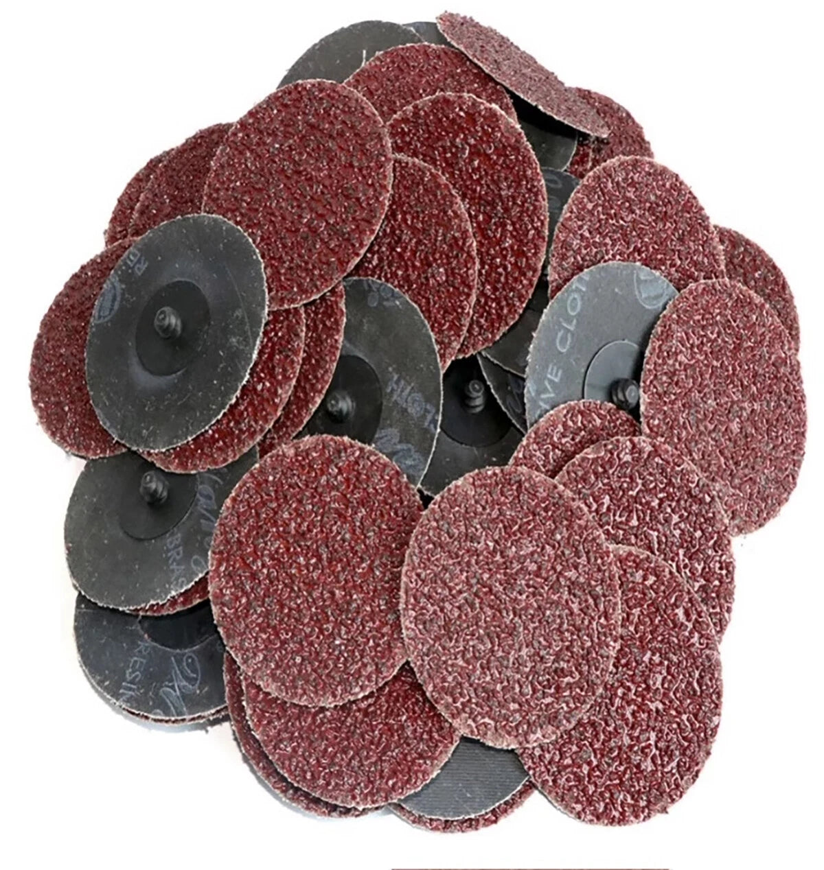 2‑Inch 50mm R‑Type Roll Lock Sanding Discs — 24 to 240 Grit Quick‑Change Abrasive for Die Grinders