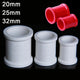 Straight Coupling PVC Plumbing Fittings Pipe Solvent Weld Metric Thickening