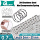 Compression Spring 0.7mm Wire Dia.5mm-100mm Length Small Stainless steel Springs