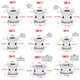 HTD-5M 10-24T Timing Belts Pulley AF-type Drive Pulleys For 15/20mm Width Belt