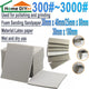 No Hook & Loop Foam sponge Sandpaper Polis Sanding Sheets 300~3000 Grit Wet&Dry