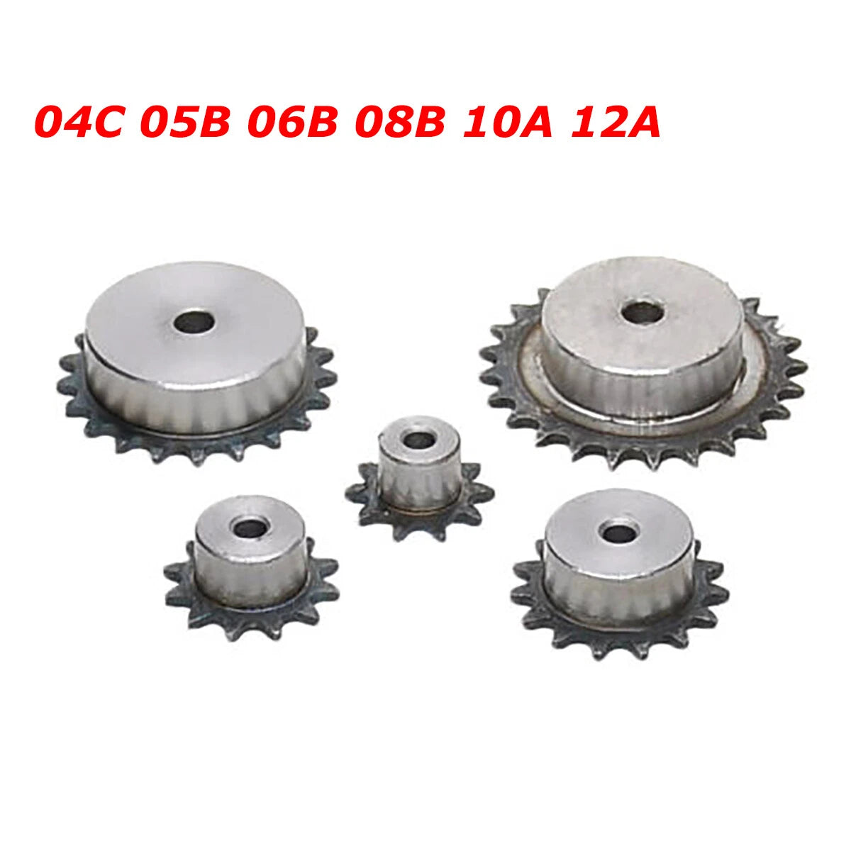 04C 05B 06B 08B 10A 12A Roller Chain Sprocket 10T-60T Tooth Transmission Gears