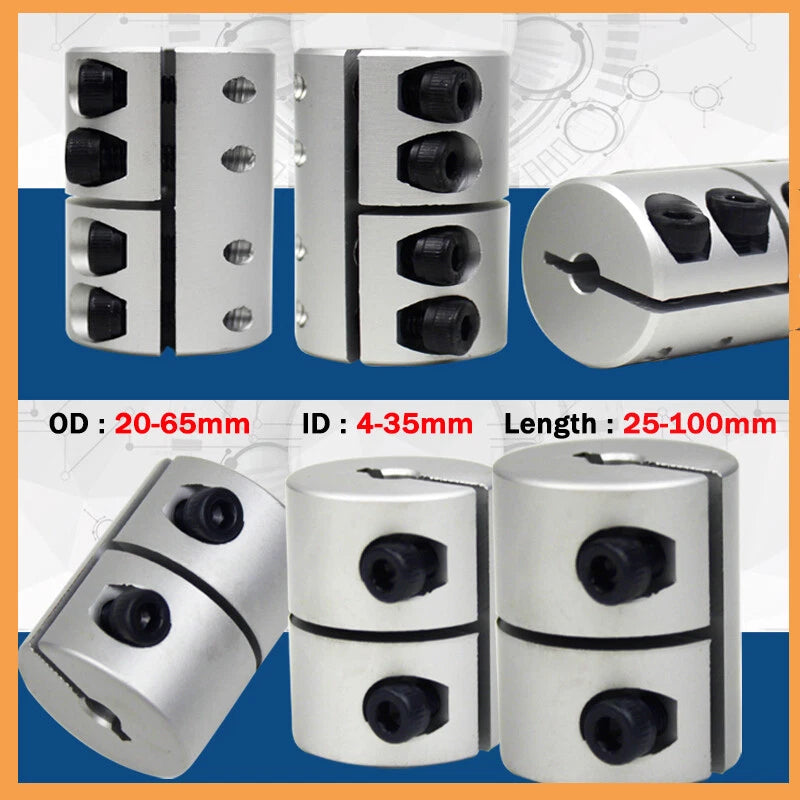 4mm - 35mm Flexible Coupling Shaft Coupler Motor Rigid CNC 3D Printer Stepper