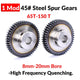 1 Mod 45# Steel Pinion Gear Spur Gears 65-150 T 8-20mm Bore With Screw Hardened