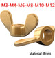 Wing Brass Nut Butterfly Nuts to Fit Screws Bolts M3 M4 M5 M6 M8 M10 M12 M14 M16