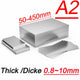 Stainless Steel Sheet Bright Polish 0.6mm - 10mm Thick Many Size Grade A2 304