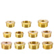 BSP Hex Reducer Bushing — Female to Male Thread Hose Fitting Connector (1/4" to 2")