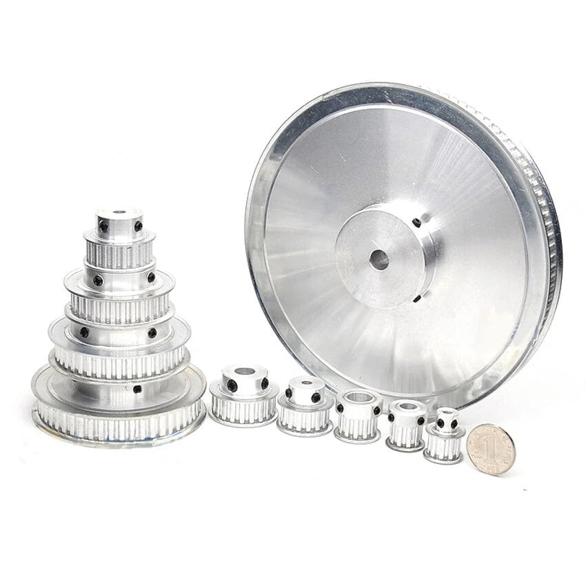 XL 36T-100T Timing Belt Pulley Pitch 5.08mm With Step Drive Pulleys Width 11mm