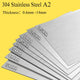 Stainless Steel Plate Sheet Metal Panel Solid Board Thickness 0.6 0.8 1.0 - 14mm