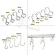 Quality S Hooks Stainless Steel/Alloy Kitchen Bathroom Meat Pan Hook Hanger Hang