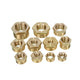 1 8" 1 4" 3 4" 1 2" 1" BSP Brass Reducing Coupler Hex Bush Connector Fittings