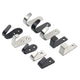 Stainless Towel Coat Heavy Duty Door Wall Mounting J Hooks Hanger Single Holder