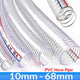 Clear Flexible Braided PVC Hose | ID 10–60mm | Oil & Water Tube Pipe