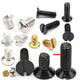 M1.2 M1.6 M2 M4 M5 M6 Slotted Countersunk Head Machine Screws Flat Bolts 3~25mm