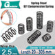 Compression Spring Steel 2.5 mm Wire Dia Small Pressure Springs-Coil Spring