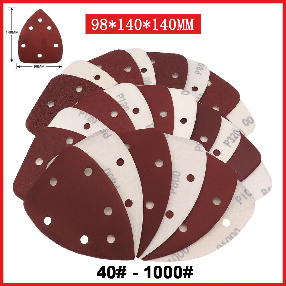 Mouse Sander Sanding Sheets Pad Fit Black & Decker Palm Sandpaper 40 - 1000 Grit