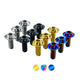 M6 Titanium Decorative Bolts T30 Torx – 12/15/20mm, PVD Multi-Color, Grade 5, 1 Pcs