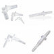 Male Thread Straight Elbow Plastic Hose Barbed Hose Bulkhead Union Connector