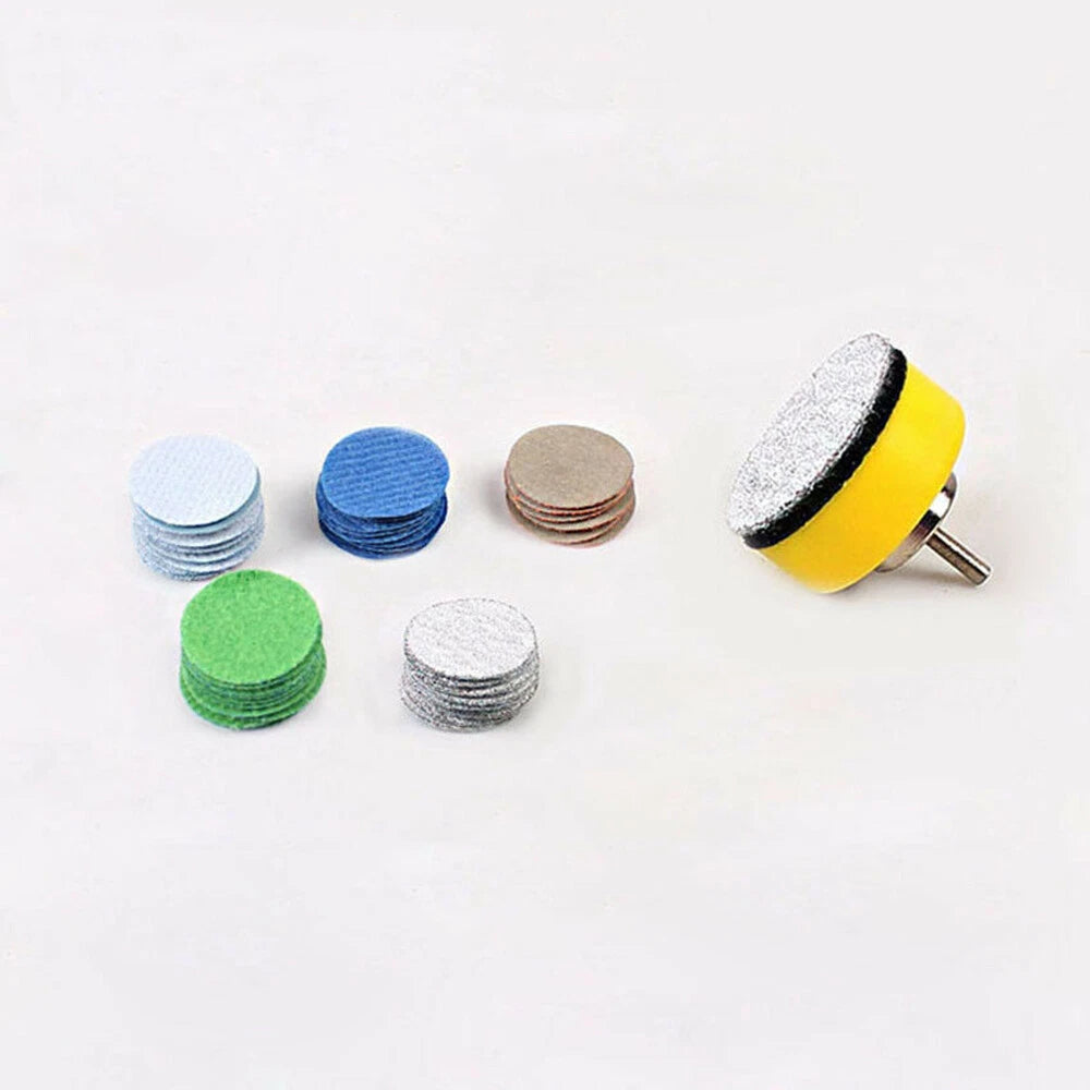 1'' 25mm Sanding Disc Hook And Loop Sandpaper Grit 80 - 10000 Or Backing Pad