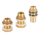 BSP Female Male Thread Water Tank Connector Bulkhead Hose Fitting 1/2" 3/4" ~ 2"