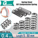Compression Spring Steel 0.4mm Wire Dia 3mm - 10mm OD Small Pressure Springs