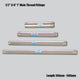 Stainless Steel 201 Male Thread Weld Nipple 1/2" 3/4" 1" | 100–500mm Pipe Fitting