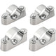 Stainless Steel Pipe Clamp Mount Support Brackets — Wall Fixing Base Fittings