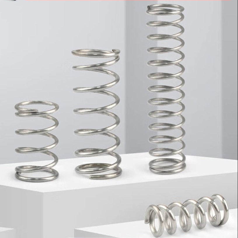 1.6mm Wire Compression Springs 10-15mm OD & 10-120mm Length Pressure