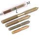 M6 M8 M10 4.8 STEEL WOOD TO METAL DUAL THREAD DOWEL SCREWS HANGER BOLTS