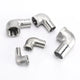 Female Thread Fitting x Barb Hose Tail End Elbow Connector A2 Stainless Steel