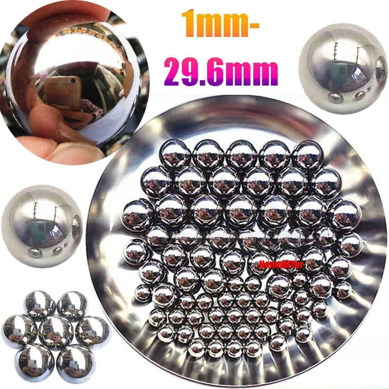 Diameter 1mm-29.6mm Loose High-Precision Bearings Steels Balls Solid Metal Ball