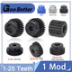 Spur Gear 1 Modulus, 10 to 25 Teeth, Transmission Gears Pitch 3.14mm Motor Gear
