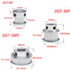16T - 100T Synchronous Wheel GT2 Timing Belt Pulley for 10 mm width Drive Belts