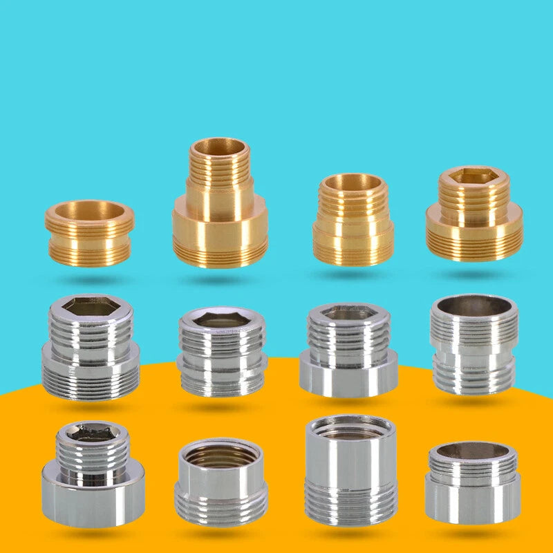 BSP Thread Male to Female Tap Connector Adapter — Kitchen & Garden Hose Fitting