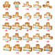 Brass Tee 3-Way BSP Pipe Fitting — Equal & Reducer, 1/2" & 3/4"