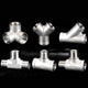 Stainless Steel BSP Tee Fittings 1/2" & 3/4" Male Female Reducer Connector
