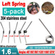 Torsion Spring 1.6mm Wire Diame 10-18mm OD 1/2/3/4/5 Coils 45°-270° Angle Degree