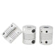 D25L30 Coupler Clamping Flexible Shaft Couplings CNC Spiral Encoder 3D Printer