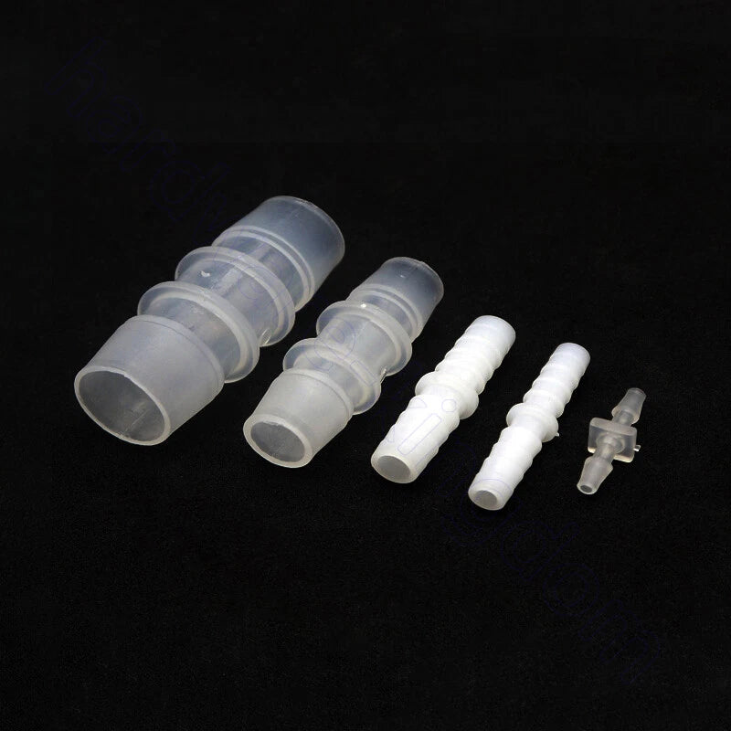 Plastic Barbed Connector 3.2 - 10 mm Pipe Hose Straight Joiner Air Fuel Water